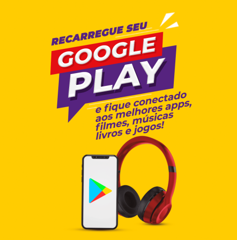 Créditos para apps, plataformas de streaming compras on line e jogos